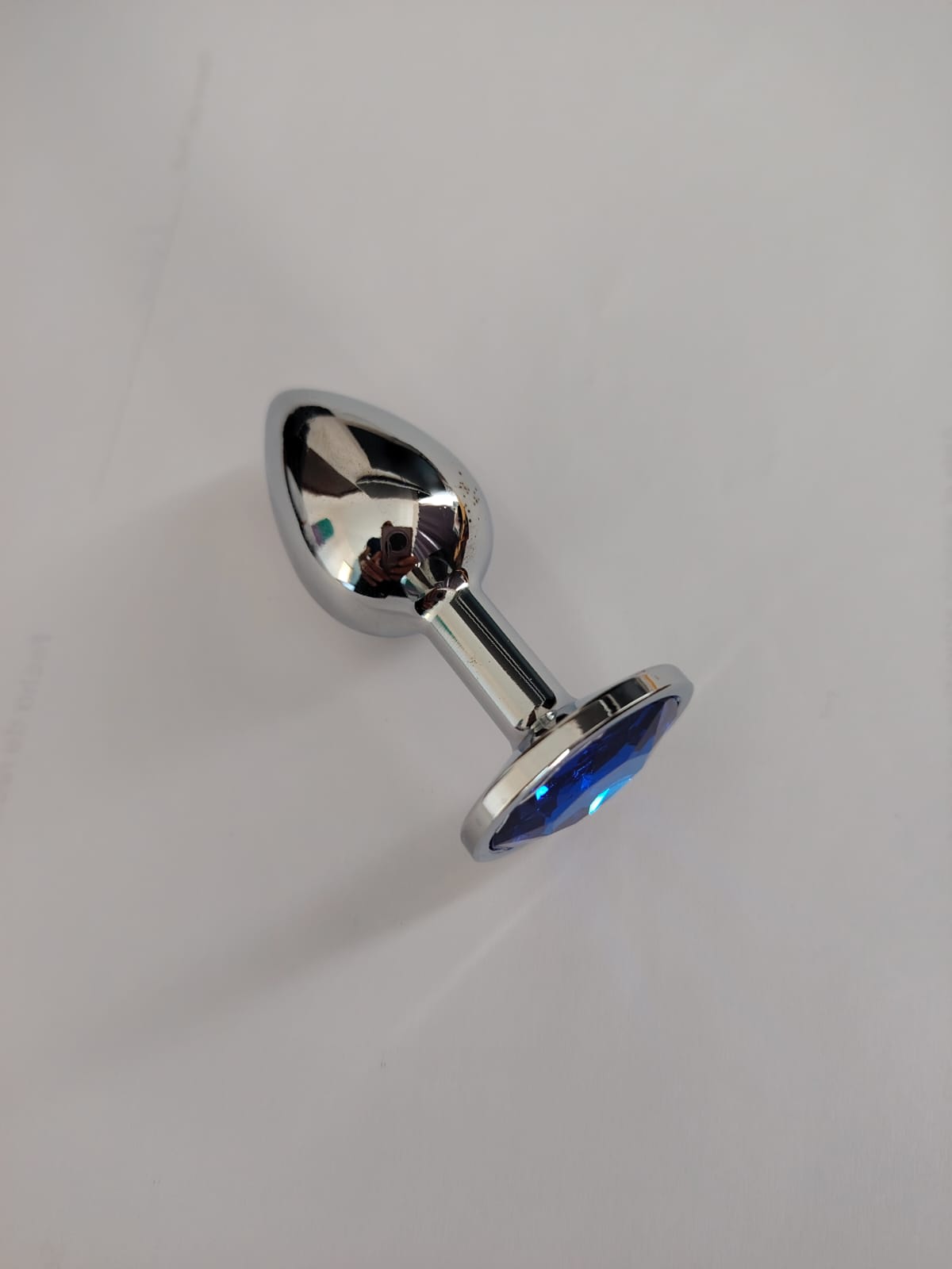 Dildo anal metálico - M